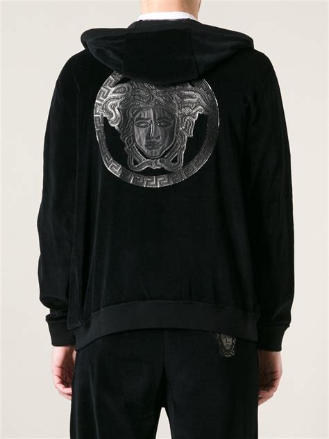 versace tracksuit velvet|versace tracksuit for women.